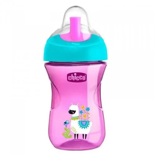 CHICCO Advanced Cup Tasse Rose 12m+ 266 ML