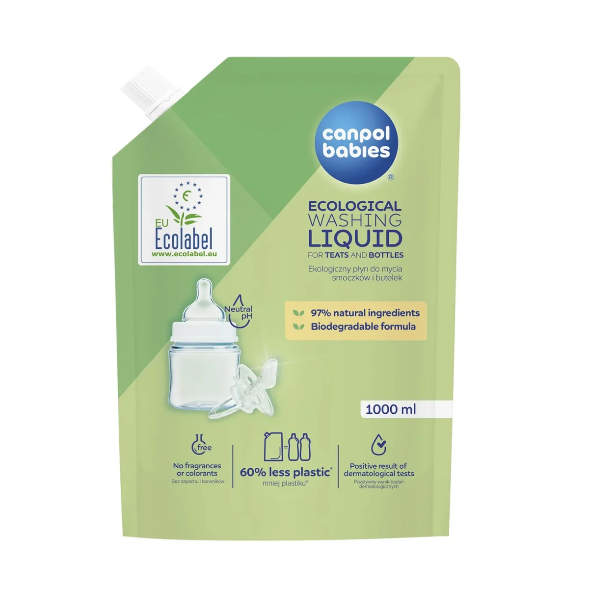 CANPOL BABIES Vaisselle Recharge 1L
