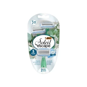 BIC Soleil Rasoirs Jetables 5 Lames Lot de 2