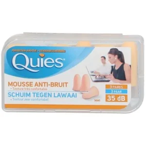 Quies-mousse anti bruit