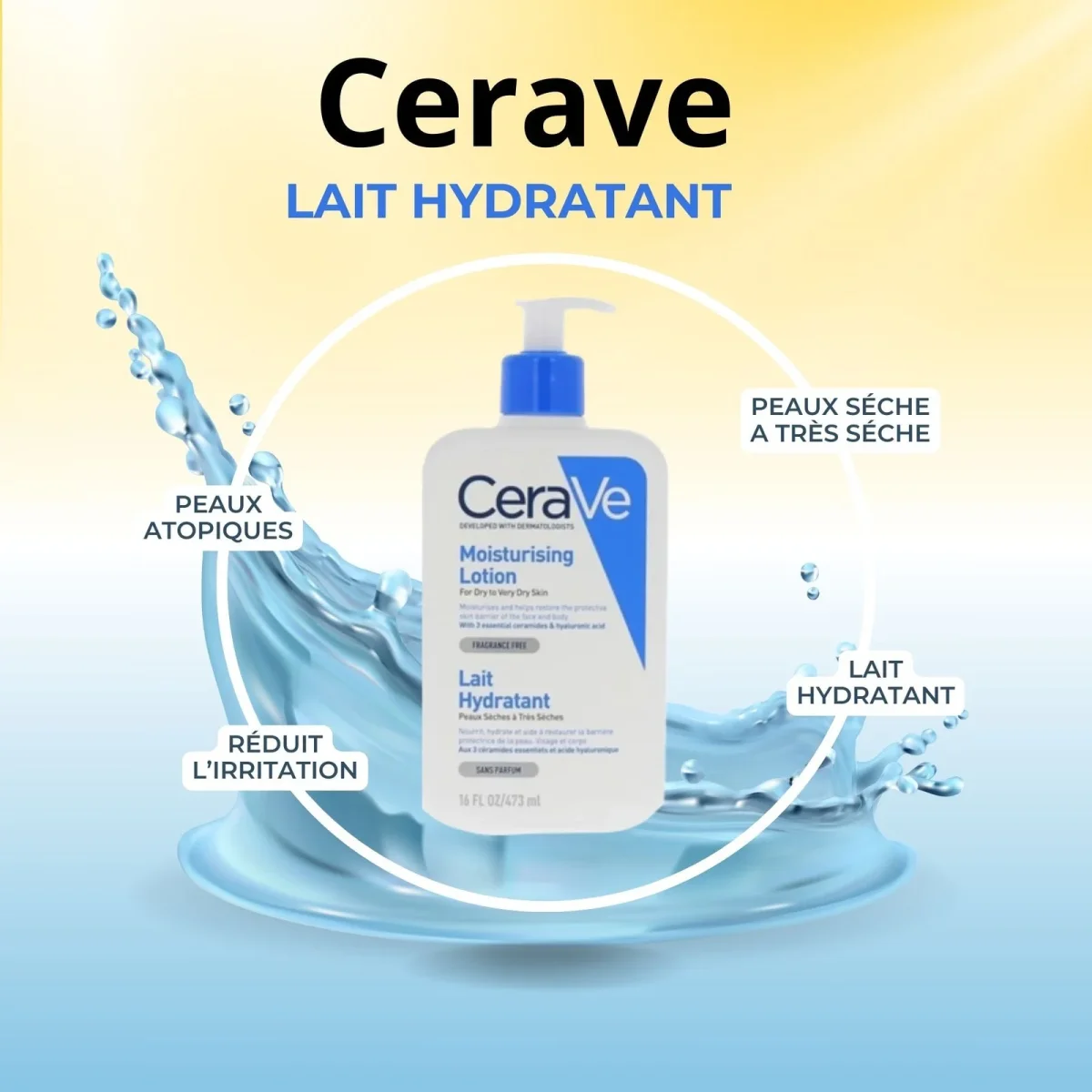 CERAVE Lait Hydratant 473 ML – Image 2