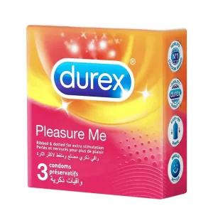 DUREX Préservatif Pleasure ME *3