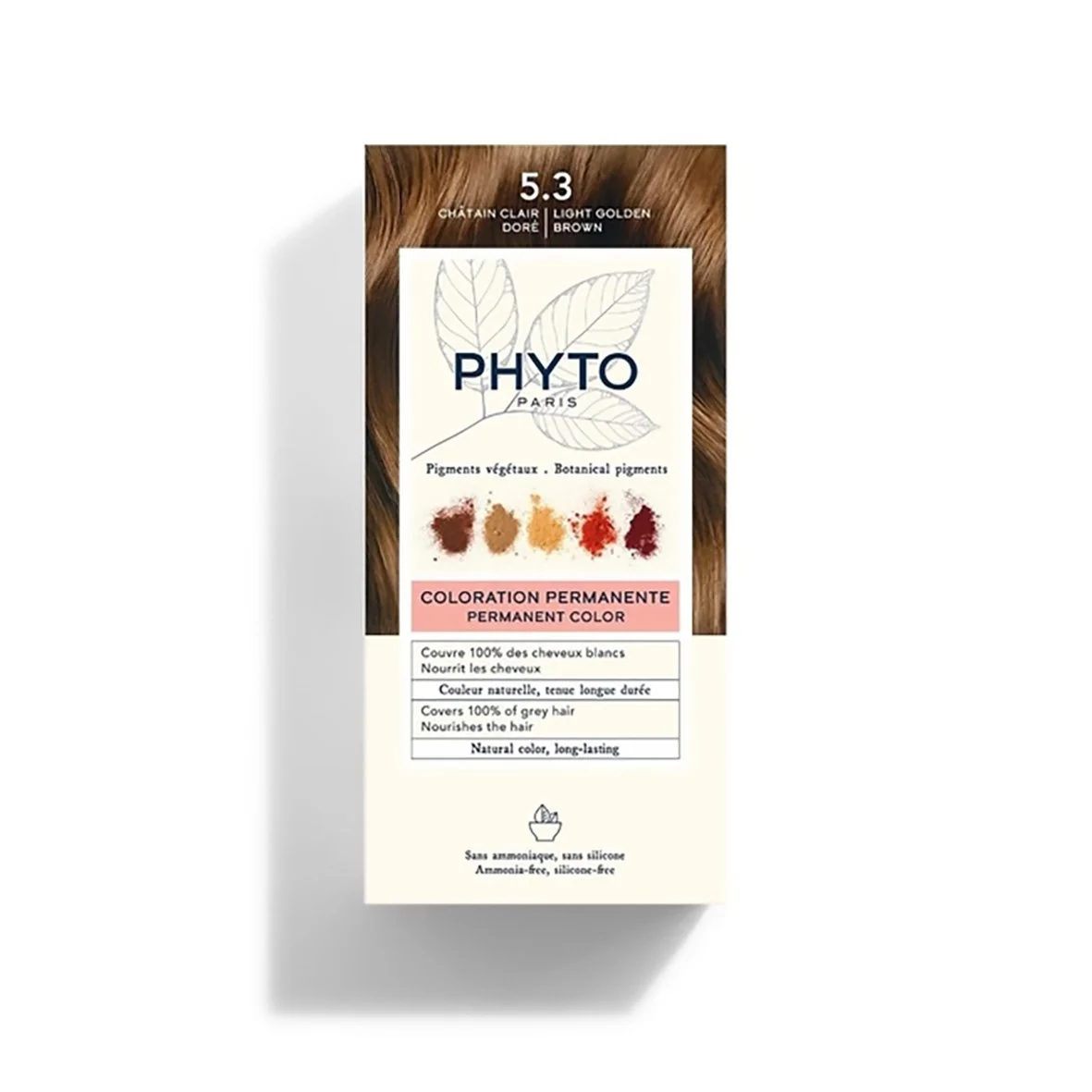 PHYTO Color 5.3 Chatain Clair Doré – Image 2