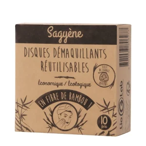 Sagyène disques démaquillants lavable