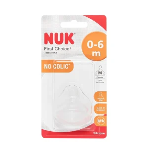 Nuk-tetine silicone first choice plus 0-6 m