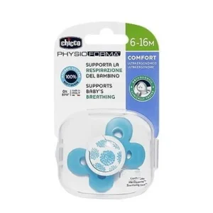 CHICCO Sucette Physio Comfort En silicone 6-16 m