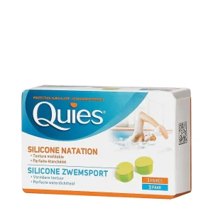 Quies-silicone natation