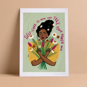 Affiche A4 Self-Care