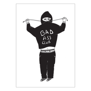 Affiche Bad ass club Helen B
