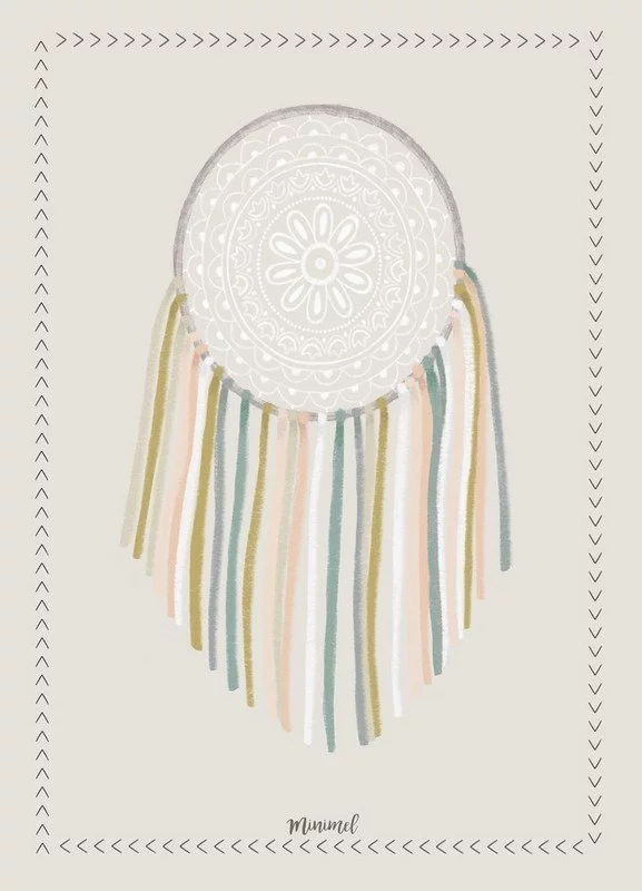 Affiche Boho Minimel