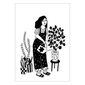 Affiche Plant lover Helen B – Format au choix A3 / A4