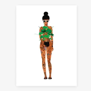 Affiche Naked girl All the Ways to Say