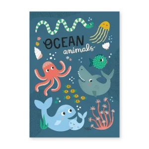 Affiche Animaux de l’océan Michelle Carlslund