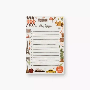 Bloc-notes Bon voyage Rifle Paper