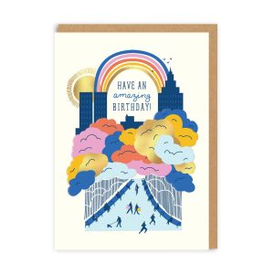 Carte anniversaire Amazing Birthday City Ohh Deer!