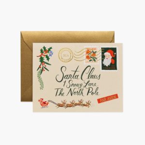 Carte ‘Lettre au Père Noël’ Rifle Paper