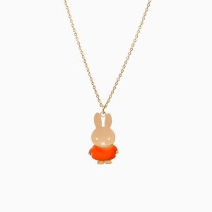 Collier Miffy Orange Titlee