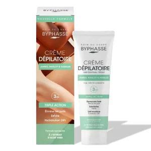 BYPHASSE Crème Dépilatoire à L’Aloe Vera