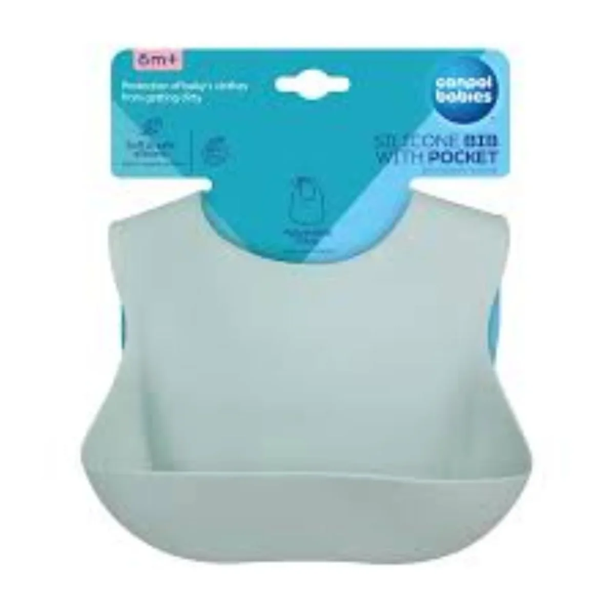 CANPOL BABIES Bavoir Silicone Vert