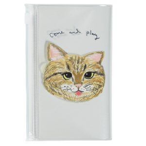 Mini pochette organiseur Chat tigré