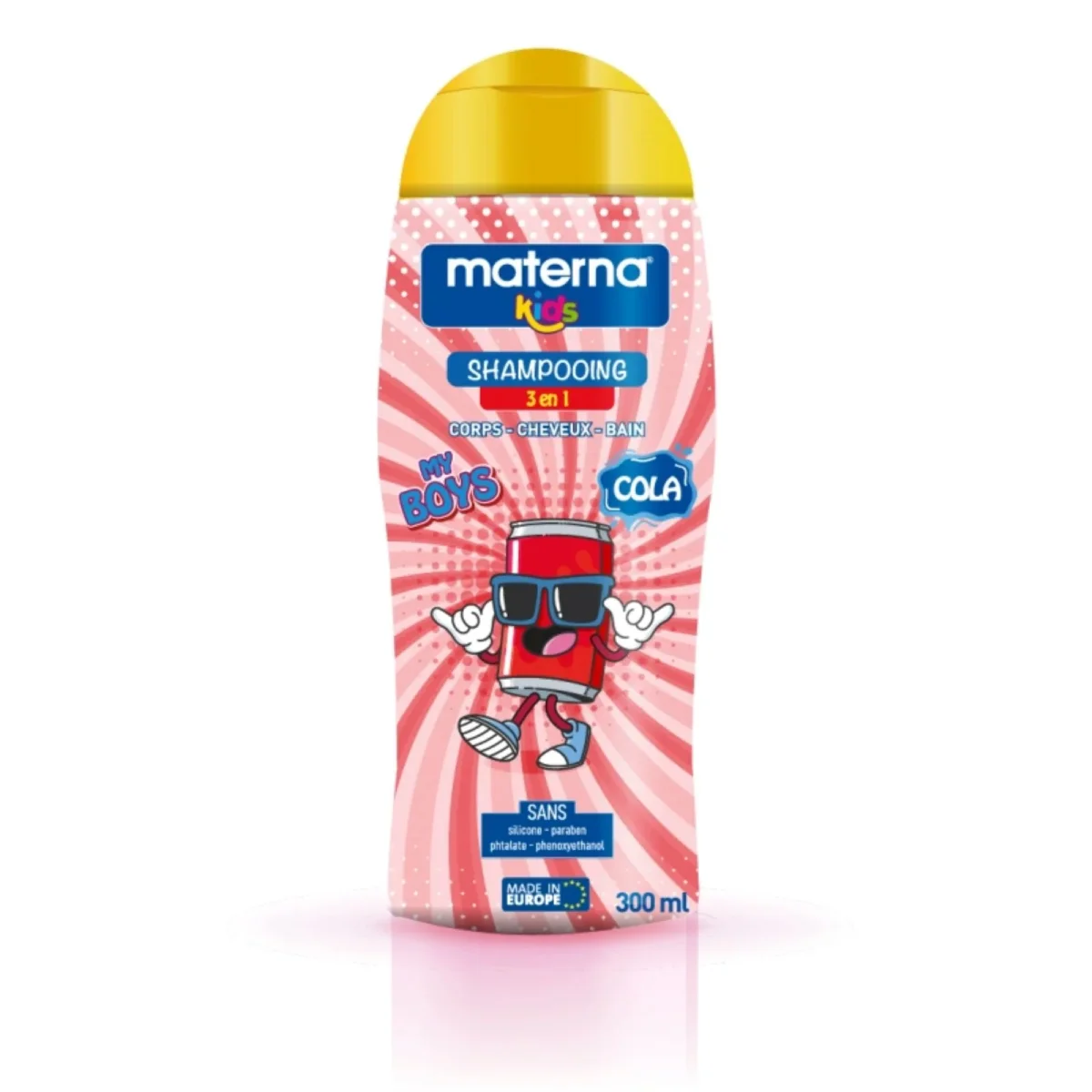 MATERNA Shampooing 3 En 1 KIDS Cola – Image 2