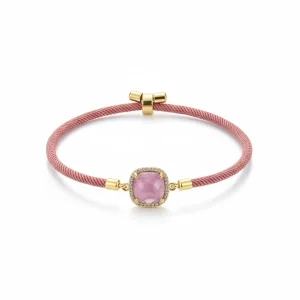 BRACELET Motif Perle Violet