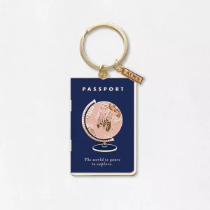 Porte-clés Blue Passeport All The Ways To Say