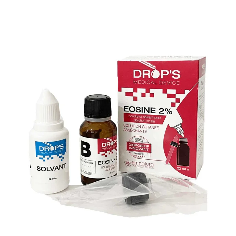 DROP’S Solution Cutanée Asséchante Eosine 2% – Image 2