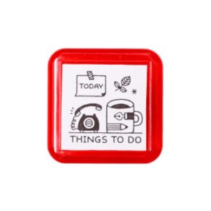 Tampon pré-encré Things to do