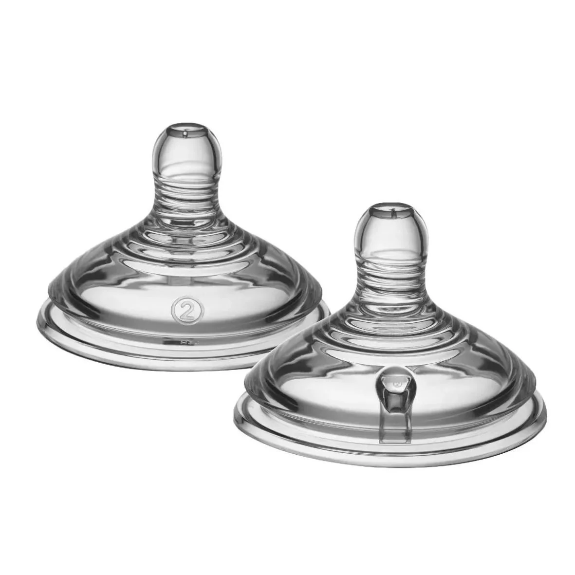 TOMMEE TIPPEE 2 Tétine Closer to nature Débit Lent 0m+ – Image 3